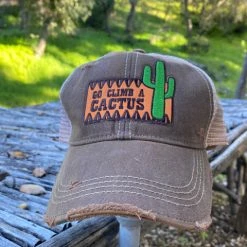 Ladies' Original Cowgirl Clothing Cap: Go Climb A Cactus