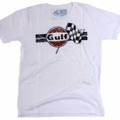 Men's M&P Speed Shop T-Shirt: GULF Checkered Flag