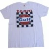 Men's M&P Speed Shop T-Shirt: GULF TEAM Checkered Flag 1 Men's M&P Speed Shop T-Shirt: GULF TEAM Checkered Flag