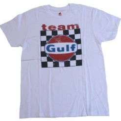 Men's M&P Speed Shop T-Shirt: GULF TEAM Checkered Flag
