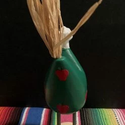 Candi John Folk Art Navajo Hand Carved Small Chef Chicken Decor