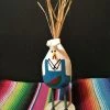 Candi John Folk Art Navajo Hand Carved Small Chef Chicken Decor 2 Candi John Folk Art Navajo Hand Carved Small Chef Chicken Decor