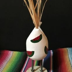 Candi John Folk Art Navajo Hand Carved Small Chef Chicken Decor