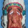 Spit 'n' Whittle Decor Bottle Stopper: Chief Stinky Foot