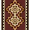 American Dakota Textiles Decor Voices Collection: Council Fire Area Rugs