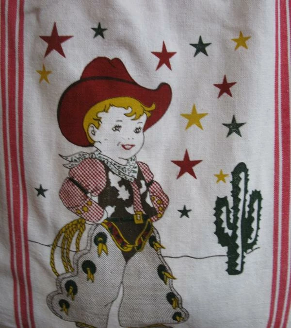 OutWest Shop Little Cowboy Flour Sack Tote Made In The USA For Home 4 OutWest Shop Little Cowboy Flour Sack Tote Made In The USA For Home