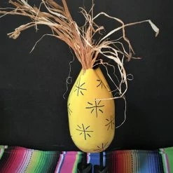 Edith Herbert John Decor Folk Art Navajo Hand Carved Medium Standing Chicken Cowboy