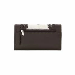 American West Handbags American West Handbag Cow Town Collection: Leather Tri-Fold Western Wallet