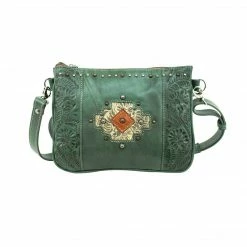 American West Handbags Ladies' American West Handbag Navajo Soul Collection: Leather Crossbody