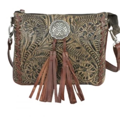 American West Handbags American West Handbag Lariats & Lace Collection: Crossbody Multi-Compartment Bag