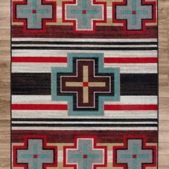 American Dakota Textiles Trader Collection: Cross Roads Area Rugs