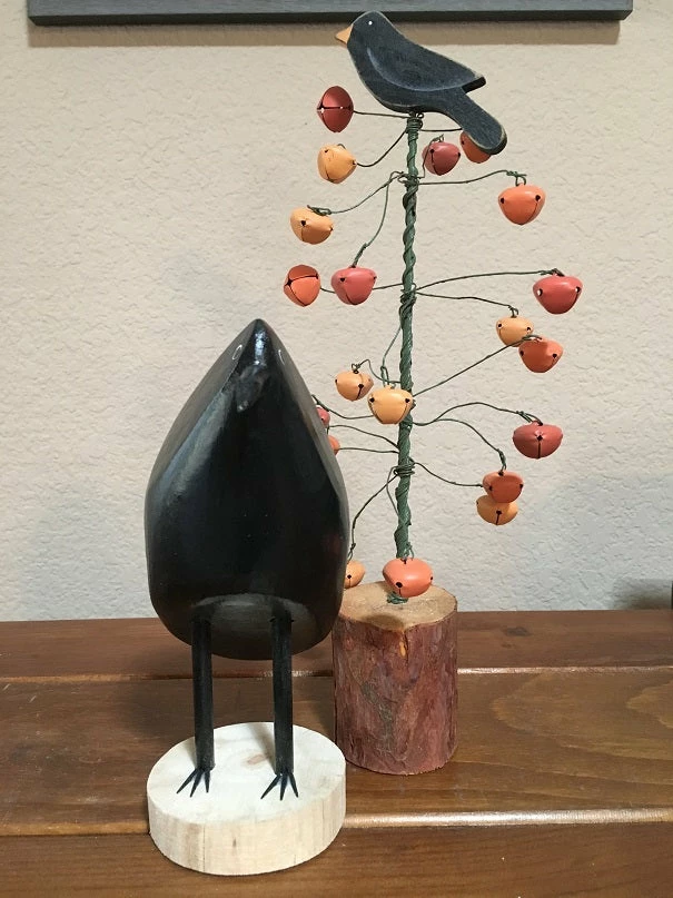 Edith Herbert John Decor Folk Art Navajo Hand Carved Medium Crow 5 Edith Herbert John Decor Folk Art Navajo Hand Carved Medium Crow