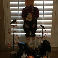 Edith Herbert John Decor Folk Art Navajo Hand Carved XSmall Crow