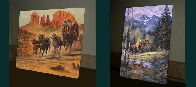 TXLC Custom Tile Made In The USA For Home Western Art Tile: Artist Terri Kelly Moyers "Pawnee Bill's Wild West Show" 4 TXLC Custom Tile Made In The USA For Home Western Art Tile: Artist Terri Kelly Moyers "Pawnee Bill's Wild West Show"