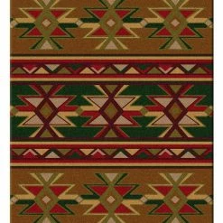 American Dakota Textiles Cabin Collection: Dakota Star Area Rugs