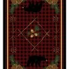 American Dakota Textiles Decor National Park Collection: Deep Woods Area Rugs