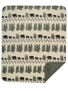 Denali Blankets Collection: Denali Bear Pearl Decor 5 Denali Blankets Collection: Denali Bear Pearl Decor