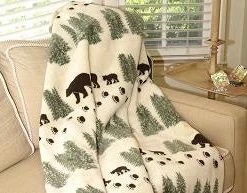 Denali Blankets Collection: Denali Bear Pearl Decor 11 Denali Blankets Collection: Denali Bear Pearl Decor