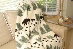 Denali Blankets Collection: Denali Bear Pearl Decor 7 Denali Blankets Collection: Denali Bear Pearl Decor