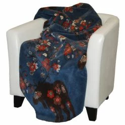 Decor Denali Blankets Collection: Moose Blossom