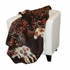 Decor Denali Blankets Collection: Moose Blossom
