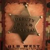 OutWest Shop Old West Historic Replica Badge: Deputy U.S. Marshal Star Men's