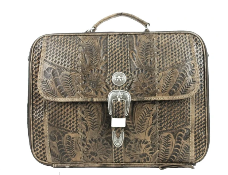 American West Handbags American West Handbag Travel Collection: Retro Multi-Compartment Laptop Briefcase 5 American West Handbags American West Handbag Travel Collection: Retro Multi-Compartment Laptop Briefcase
