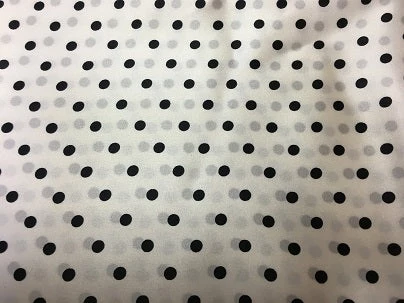 Cowboy Images Wild Rags Cowboy Images Accessory: Scarf Charmeuse Dots Black On White 4 Cowboy Images Wild Rags Cowboy Images Accessory: Scarf Charmeuse Dots Black On White