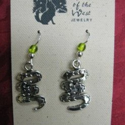 OutWest Shop Spirit Of The West Earrings: Southwest Snakes