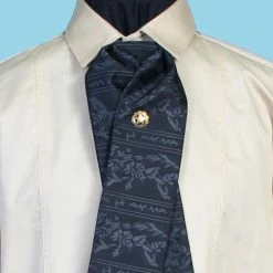 Scully Leather Company Necktie Accessory: Old West Floral Stripe