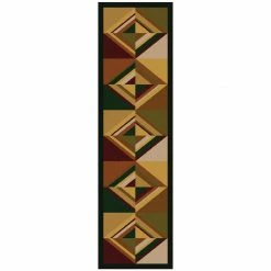 American Dakota Textiles Cabin Collection: Folk Lore Area Rugs Decor