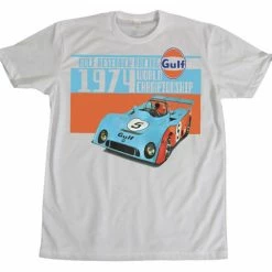 Men's M&P Speed Shop T-Shirt: GULF Research Racing 1974