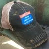 Original Cowgirl Clothing Cap: Distressed Farm Security Ladies'