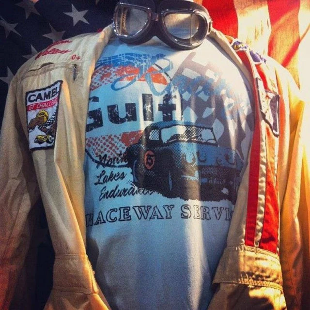 Men's M&P Speed Shop T-Shirt: GULF Raceway Service 4 Men's M&P Speed Shop T-Shirt: GULF Raceway Service