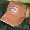 M&P Speed Shop Cap: GULF Pride Trucker Orange Circa 1947 Ladies'
