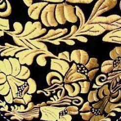 Scully Leather Company Men's Vintage Western Shirt Collection: Scully Gunfighter Black & Gold