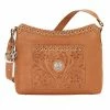 American West Handbags Ladies' American West Handbag Harvest Moon Collection: Zip Top Shoulder Tote