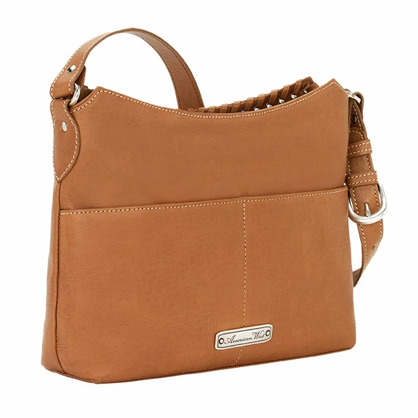 American West Handbags Ladies' American West Handbag Harvest Moon Collection: Zip Top Shoulder Tote 4 American West Handbags Ladies' American West Handbag Harvest Moon Collection: Zip Top Shoulder Tote