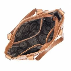 American West Handbags Ladies' American West Handbag Harvest Moon Collection: Zip Top Convertible Bucket Tote