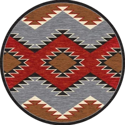 American Dakota Textiles Trader Collection: Heritage Multi Area Rugs Decor