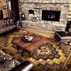 American Dakota Textiles Voices Collection: High Rez Area Rugs Decor