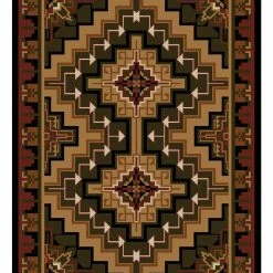 American Dakota Textiles Cabin Collection: Hill Country Area Rugs Decor