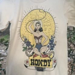 Original Cowgirl Clothing T-Shirts: Rockin' B Ranch Howdy