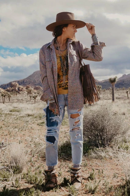 Ladies' Original Cowgirl Clothing T-Shirts: Rockin' B Ranch Howdy Hi Lo 3 Ladies' Original Cowgirl Clothing T-Shirts: Rockin' B Ranch Howdy Hi Lo