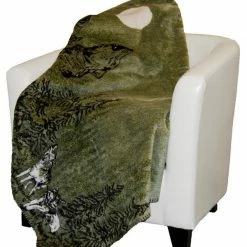 Denali Blankets Collection: Howling Wolves Decor 8 Denali Blankets Collection: Howling Wolves Decor