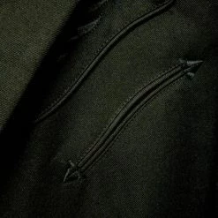 Scully Leather Company Men's Fabric Jacket Collection: Scully Western Blazer Black Floral Embroidery