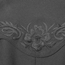 Scully Leather Company Men's Fabric Jacket Collection: Scully Western Blazer Black Floral Embroidery