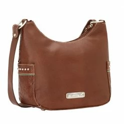 American West Handbags American West Handbag Lady Lace Collection: Leather Western Zip Top Hobo Ladies'