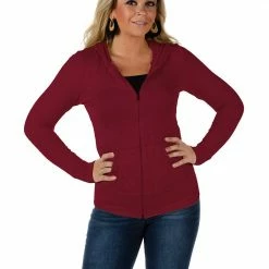 Ladies' Liberty Wear Collection Tops: Zip Up Hoodie Lady