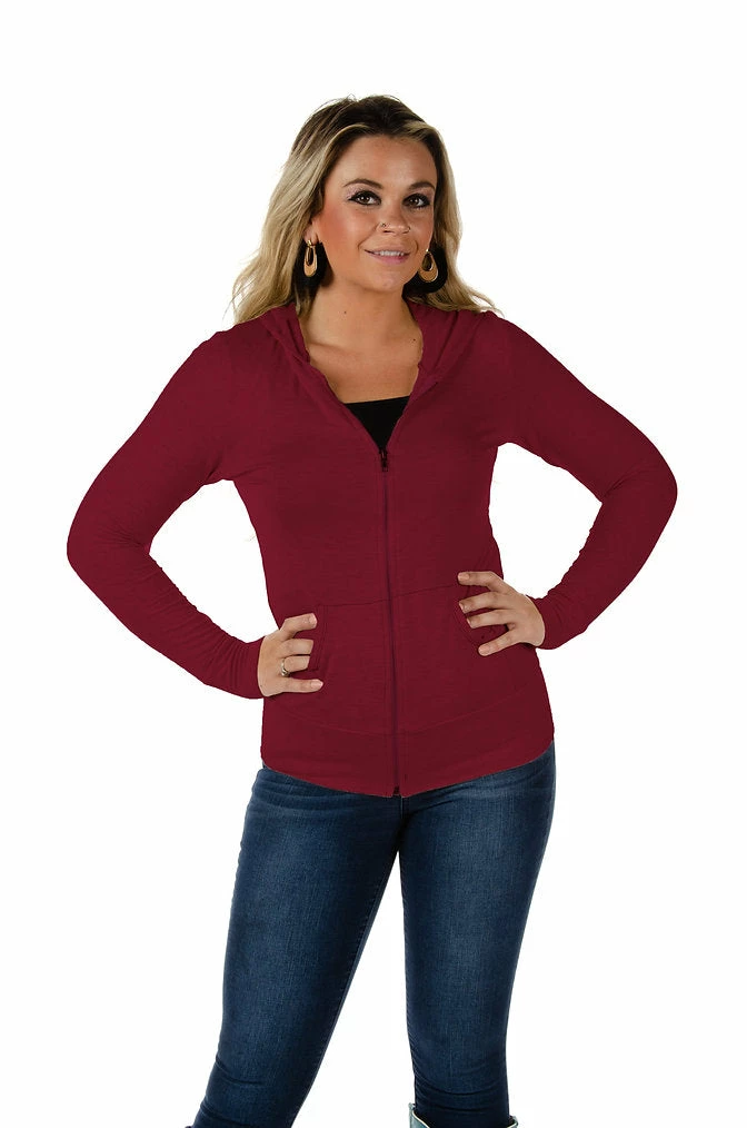 Ladies' Liberty Wear Collection Tops: Zip Up Hoodie Lady 4 Ladies' Liberty Wear Collection Tops: Zip Up Hoodie Lady